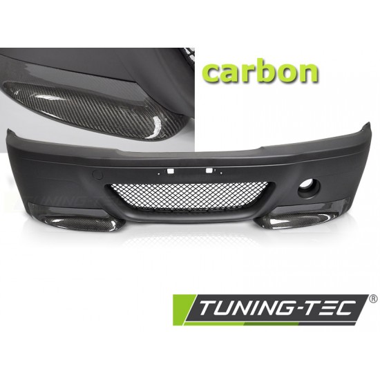 Bara fata CSL LOOK CARBON compatibil cu BMW E46 4D/5D 98-05