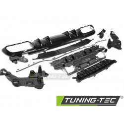 DIFUZOR Bara spate ARGINTIU sport compatibil cu MERCEDES W205 18-